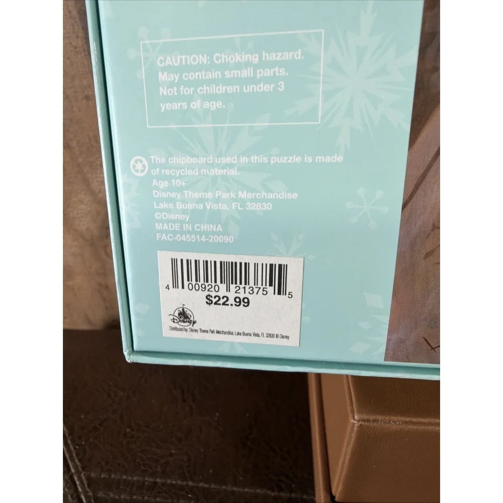 Disney Parks Frozen Anna Elsa Olaf 1000 Pc Jigsaw Puzzle Darren Wilson Sealed